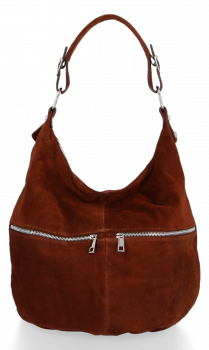 GEANȚĂ DIN PIELE universală Genuine Leather maro 8309