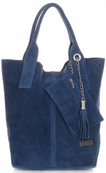 Kožené kabelka shopper bag Vittoria Gotti jeans V5190