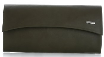 Dámska kabelka listová kabelka khaki P249