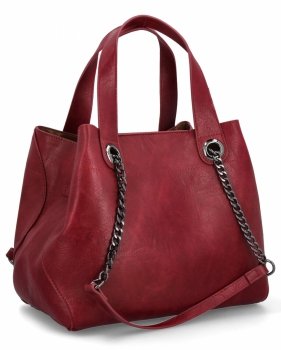 Dámská kabelka shopper bag Herisson bordová 1852A902