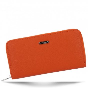 veľká dámska peňaženka David Jones P119-510 oranžová