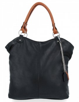 Dámska kabelka shopper bag Hernan čierna HB0150