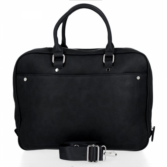 Dámská kabelka kufřík Diana&amp;Co černá DJM1818-1