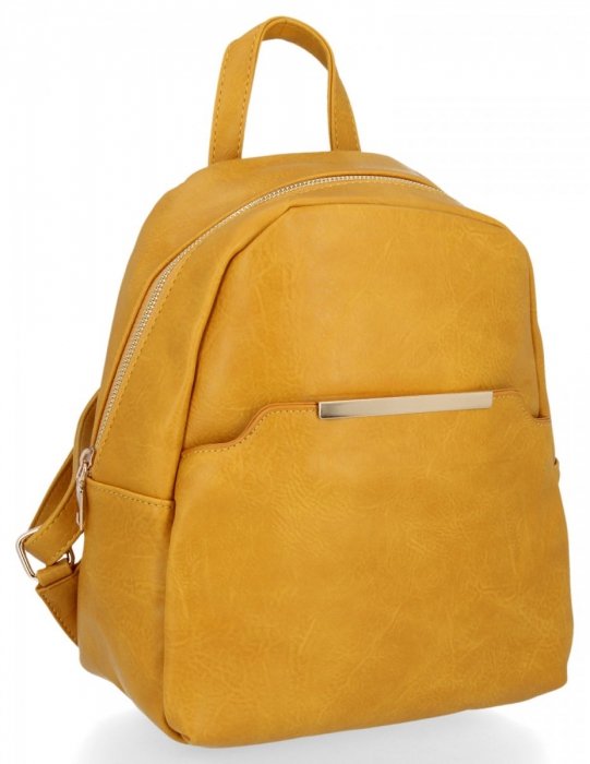 Dámská kabelka batůžek BEE BAG žlutá 1402M154