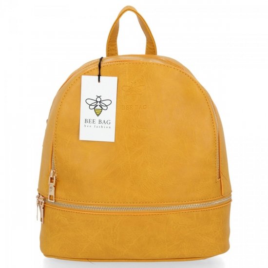 Dámská kabelka batůžek BEE BAG žlutá 1752L78