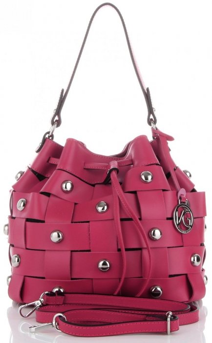 Bőr táska shopper bag Vittoria Gotti V5867