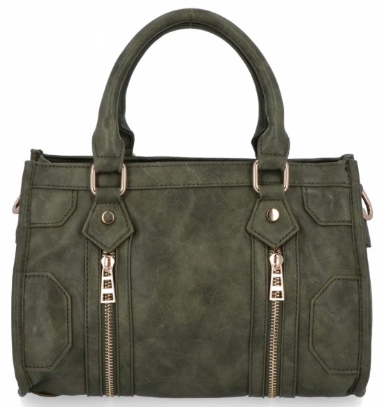 Herisson 16B6047 Zöld vintage stílusú női táska