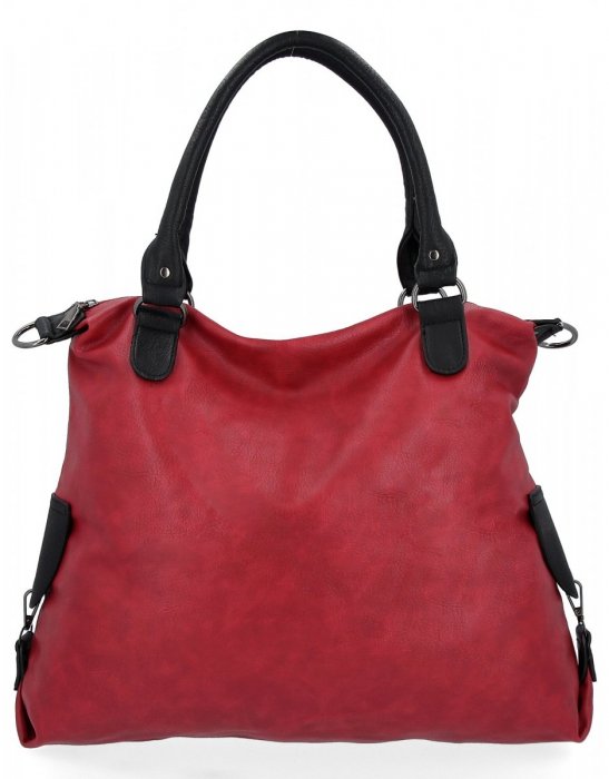 Női Táská shopper bag Hernan bordó HB0135