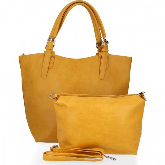 Női Táská shopper bag BEE BAG sárga 1752L60