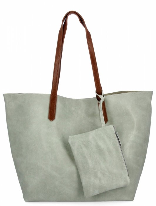 Női Táská shopper bag Herisson zöld H8805