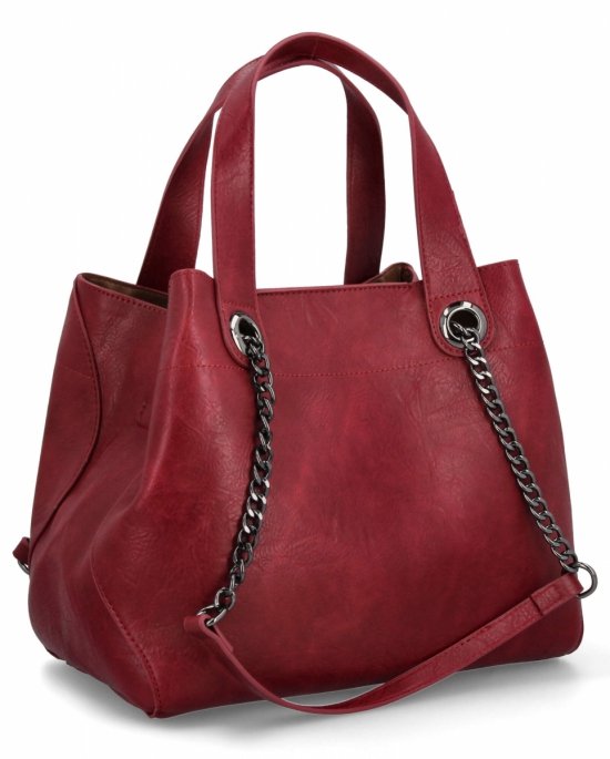 Női Táská shopper bag Herisson bordó 1852A902