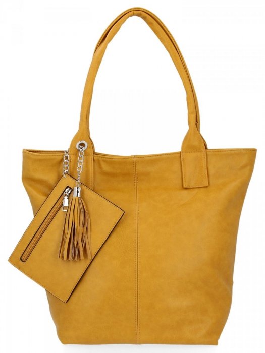 Női Táská shopper bag Hernan mustár HB0339