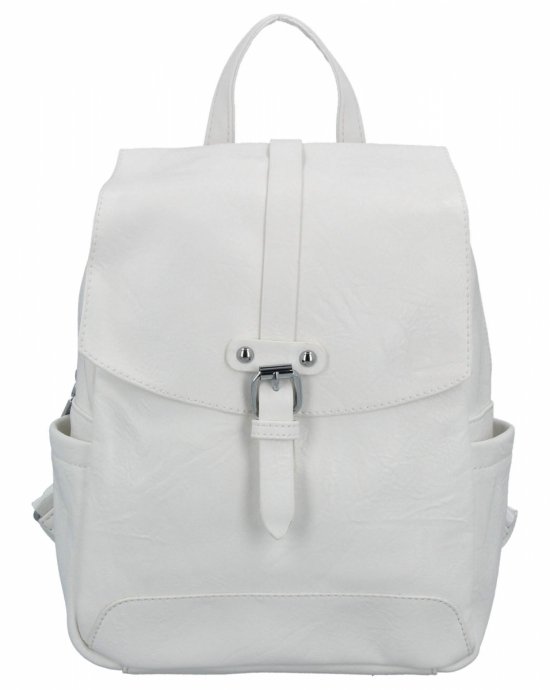 Plecak Damski Vintage firmy Herisson 15B315 Biały