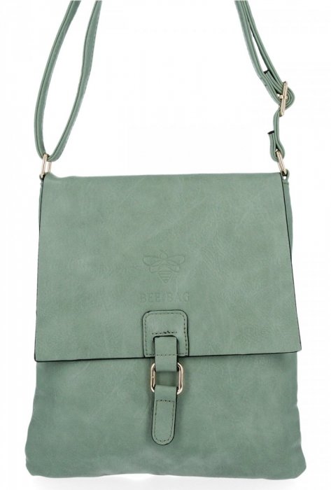 BEE BAG Stylowe Torebki Damskie Listonoszki Sevilla Jasno Zielona