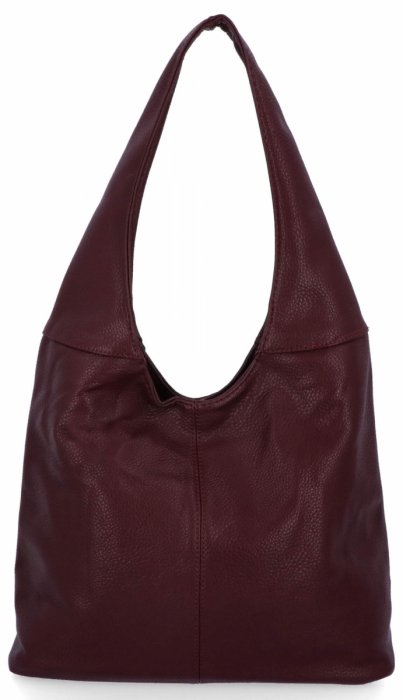 Geantă universală pentru femei Shopper Bag de la Hernan HB0141 bordo închis