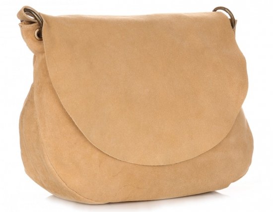 GEANȚĂ DIN PIELE tip poștaș Genuine Leather maro pământiu 1324