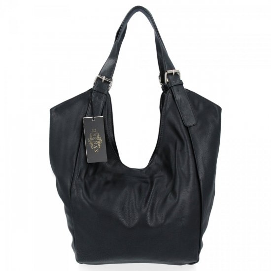 GEANȚĂ DE DAMĂ shopper bag Hernan negru HB0318