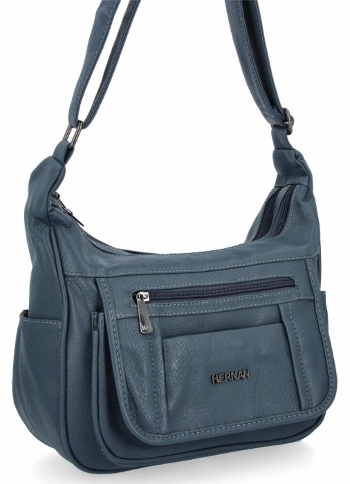 GENȚĂ DE DAMĂ tip poștaș Hernan albastru 8969