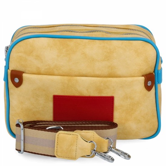 Dámská kabelka listonoška Herisson žltá 14A138