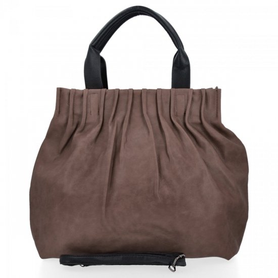 Dámska kabelka shopper bag Hernan zemitá HB0196-1