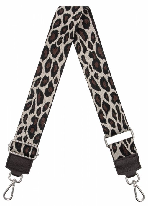 Módny Pás Do Tašky Pantera P028PAN Čierny