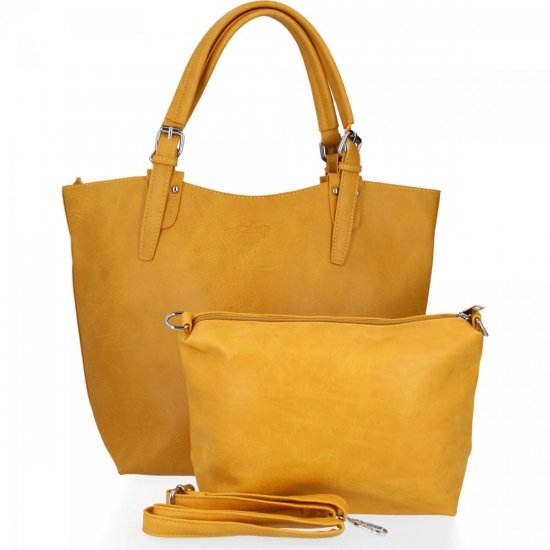 Dámska kabelka shopper bag BEE BAG žltá 1752L60