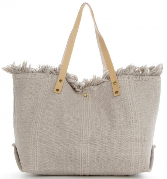 Kožené kabelka shopper bag Vittoria Gotti zemitá V5902