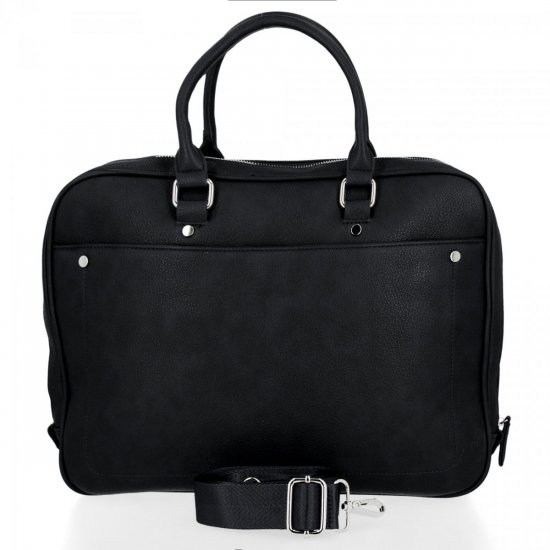 Dámska kabelka kufrík Diana&amp;Co čierna DJM1818-1