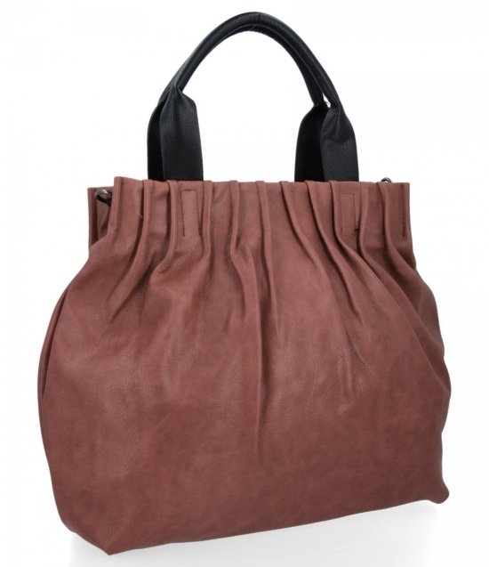 Dámska kabelka shopper bag Hernan špinavá ružová HB0196-1