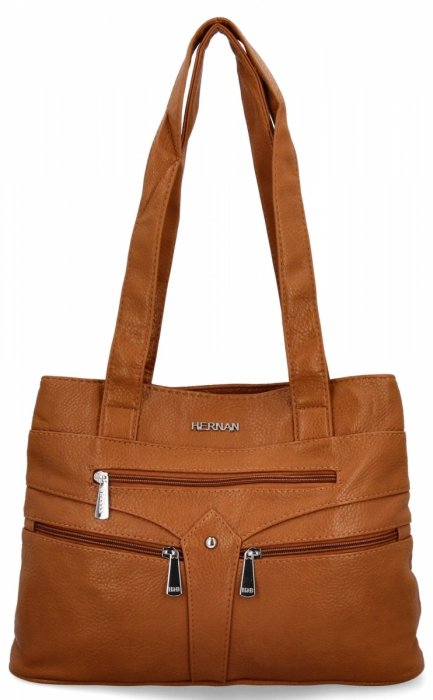 Dámská kabelka shopper bag Hernan ryšavá 8006