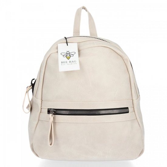 Dámska kabelka batôžtek BEE BAG béžová 1402M155
