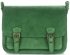 Kožené kabelka listonoška Genuine Leather dračí zelená 1643