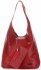 Kožené kabelka shopper bag Vittoria Gotti červená V8804