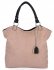 Dámská kabelka shopper bag Hernan pudrová růžová HB0150
