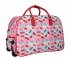 Cestovní taška na kolečkách s výsuvnou rukojetí Or&Mi Kiss Multicolor Růžová