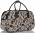 Velká cestovní taška kufřík Or&Mi Zoo Multicolor - béžová