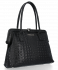 Bőr táska klasszikus Vittoria Gotti fekete V2397