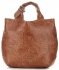 Bőr táska shopper bag Genuine Leather vörös K216