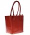 Bőr táska univerzális Genuine Leather vörös 9A