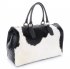 Bőr táska kuffer Genuine Leather barna 8096