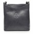 Bőr táska levéltáska Genuine Leather szürke 6001