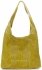 Bőr táska shopper bag Vera Pelle A1 sárga