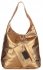 Bőr táska shopper bag Vittoria Gotti óarany V5012