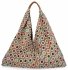 Olasz Táska Shopper bag Divatos Mintákkal 835 Multikolor