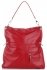 Bőr táska shopper bag Vera Pelle piros 25