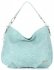 Bőr táska shopper bag Vittoria Gotti menta V80013