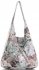 Bőr táska shopper bag Vittoria Gotti világosszürke VF9802