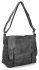 Torebka Damska Listonoszka Vintage firmy Herisson 1502L36   Szara