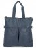 Uniwersalna Torebka Damska Hernan Shopper Bag XL Granatowa