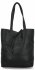 Torebka Damska Shopper Bag z Kosmetyczką firmy Herisson 15R355 Czarna